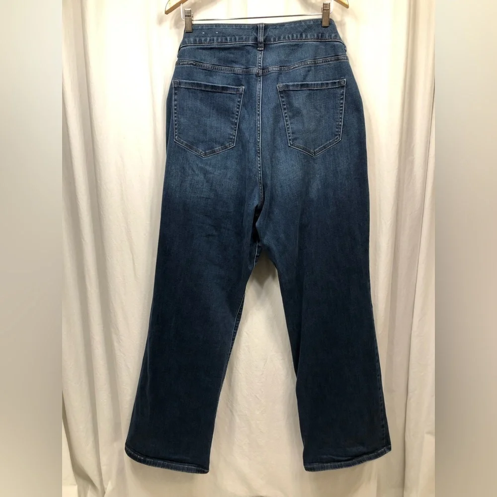 Lane Bryant High Rise Flex Magic Waistband Boot Bootcut Jeans Size 20L Long - Picture 3 of 16